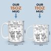 Custom Mug - Personalized Birthday Gifts For Dog Lovers, Dog Dad And Mom - Respect The Poop Scooper Custom Mug - Personalized Birthday Gifts For Dog Lovers, Dog Dad And Mom - Respect The Poop Scooper