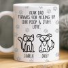 Custom Mug - Personalized Birthday Gifts For Dog Lovers, Dog Dad And Mom - Respect The Poop Scooper Custom Mug - Personalized Birthday Gifts For Dog Lovers, Dog Dad And Mom - Respect The Poop Scooper