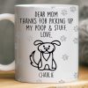 Custom Mug - Personalized Birthday Gifts For Dog Lovers, Dog Dad And Mom - Respect The Poop Scooper Custom Mug - Personalized Birthday Gifts For Dog Lovers, Dog Dad And Mom - Respect The Poop Scooper