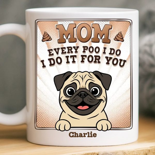 Custom Mug - Personalized Birthday Gifts For Dog Lovers, Dog Dad And Mom - True Service Dog Custom Mug - Personalized Birthday Gifts For Dog Lovers, Dog Dad And Mom - True Service Dog