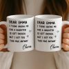 Custom Mug - Personalized Birthday Gifts For Mom, Dad - You Make My World Better Custom Mug - Personalized Birthday Gifts For Mom, Dad - You Make My World Better