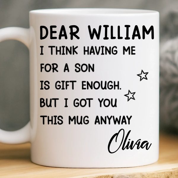 Custom Mug - Personalized Birthday Gifts For Mom, Dad - You Make My World Better Custom Mug - Personalized Birthday Gifts For Mom, Dad - You Make My World Better