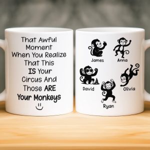 Custom Mug - Personalized Birthday Gifts For Mom, Dad, Brother, Sister, Kids - Together Is Our True Place