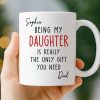 Custom Mug - Personalized Birthday Gifts For Mom, Dad, Son, Daughter - Growing With You Feels Magical Custom Mug - Personalized Birthday Gifts For Mom, Dad, Son, Daughter - Growing With You Feels Magical