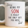 Custom Mug - Personalized Birthday Gifts For Mom, Dad, Son, Daughter - Growing With You Feels Magical Custom Mug - Personalized Birthday Gifts For Mom, Dad, Son, Daughter - Growing With You Feels Magical