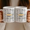Custom Mug - Personalized Birthday Gifts For Mom, Grandma - Growing Love In Our Little World Custom Mug - Personalized Birthday Gifts For Mom, Grandma - Growing Love In Our Little World