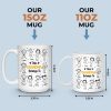 Custom Mug - Personalized Birthday Gifts For Mom, Grandma - Growing Love In Our Little World Custom Mug - Personalized Birthday Gifts For Mom, Grandma - Growing Love In Our Little World