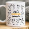 Custom Mug - Personalized Birthday Gifts For Mom, Grandma - Growing Love In Our Little World Custom Mug - Personalized Birthday Gifts For Mom, Grandma - Growing Love In Our Little World