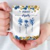 Custom Mug - Personalized Birthday Gifts For Mom, Grandma - Heart Full Of Love Custom Mug - Personalized Birthday Gifts For Mom, Grandma - Heart Full Of Love
