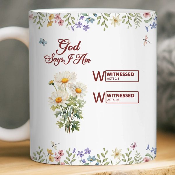 Custom Mug - Personalized Birthday Gifts For Women, Besties, Sisters, BFF, Yourself - Together, Just As God Planned