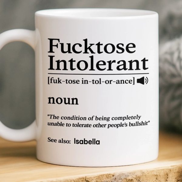 Custom Mug - Personalized Christmas Birthday Gifts For Best Friends, Family, Coworker, Work Bestie - Morning Intolerant Custom Mug - Personalized Christmas Birthday Gifts For Best Friends, Family, Coworker, Work Bestie - Morning Intolerant