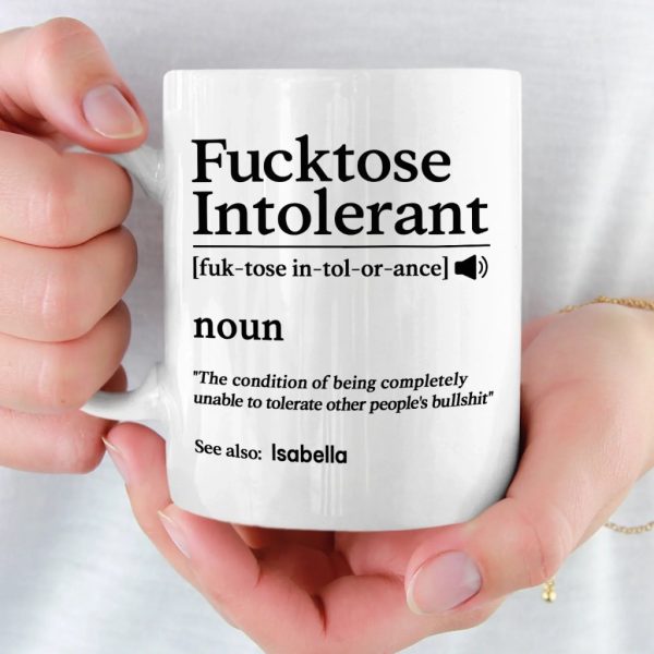 Custom Mug - Personalized Christmas Birthday Gifts For Best Friends, Family, Coworker, Work Bestie - Morning Intolerant Custom Mug - Personalized Christmas Birthday Gifts For Best Friends, Family, Coworker, Work Bestie - Morning Intolerant