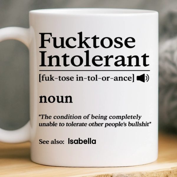 Custom Mug - Personalized Christmas Birthday Gifts For Best Friends, Family, Coworker, Work Bestie - Morning Intolerant Custom Mug - Personalized Christmas Birthday Gifts For Best Friends, Family, Coworker, Work Bestie - Morning Intolerant
