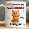 Custom Mug - Personalized Christmas Birthday Gifts For Cat Lovers, Cat Mom And Dad - Meow Mode On Custom Mug - Personalized Christmas Birthday Gifts For Cat Lovers, Cat Mom And Dad - Meow Mode On