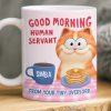 Custom Mug - Personalized Christmas Birthday Gifts For Cat Lovers, Cat Mom And Dad - Tiny Boss Energy Custom Mug - Personalized Christmas Birthday Gifts For Cat Lovers, Cat Mom And Dad - Tiny Boss Energy