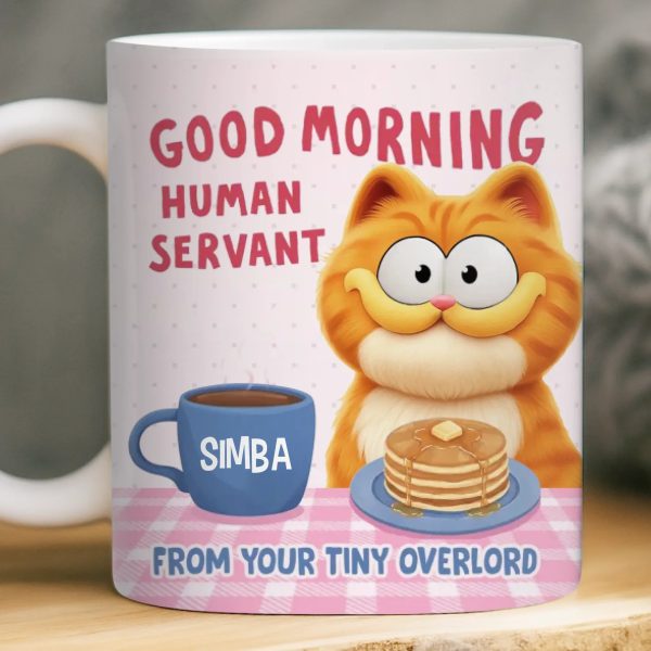 Custom Mug - Personalized Christmas Birthday Gifts For Cat Lovers, Cat Mom And Dad - Tiny Boss Energy Custom Mug - Personalized Christmas Birthday Gifts For Cat Lovers, Cat Mom And Dad - Tiny Boss Energy
