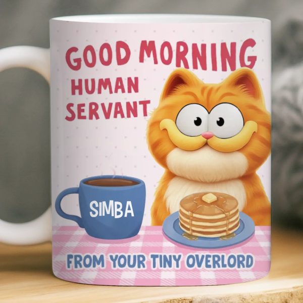 Custom Mug - Personalized Christmas Birthday Gifts For Cat Lovers, Cat Mom And Dad - Tiny Boss Energy Custom Mug - Personalized Christmas Birthday Gifts For Cat Lovers, Cat Mom And Dad - Tiny Boss Energy