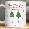 Custom Mug - Personalized Christmas Birthday Gifts For Coworker, Work Bestie - Better Together At Work Custom Mug - Personalized Christmas Birthday Gifts For Coworker, Work Bestie - Better Together At Work