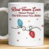 Custom Mug - Personalized Christmas Birthday Gifts For Coworker, Work Bestie - Making Spirits Bright At Work Custom Mug - Personalized Christmas Birthday Gifts For Coworker, Work Bestie - Making Spirits Bright At Work