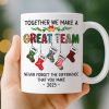 Custom Mug - Personalized Christmas Birthday Gifts For Coworker, Work Bestie - Stay Positive To Work Hard Custom Mug - Personalized Christmas Birthday Gifts For Coworker, Work Bestie - Stay Positive To Work Hard