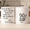 Custom Mug - Personalized Christmas Birthday Gifts For Dog Cat Lovers, Dog Dad And Mom, Cat Owners - Fur Babies, Full Drama Custom Mug - Personalized Christmas Birthday Gifts For Dog Cat Lovers, Dog Dad And Mom, Cat Owners - Fur Babies, Full Drama