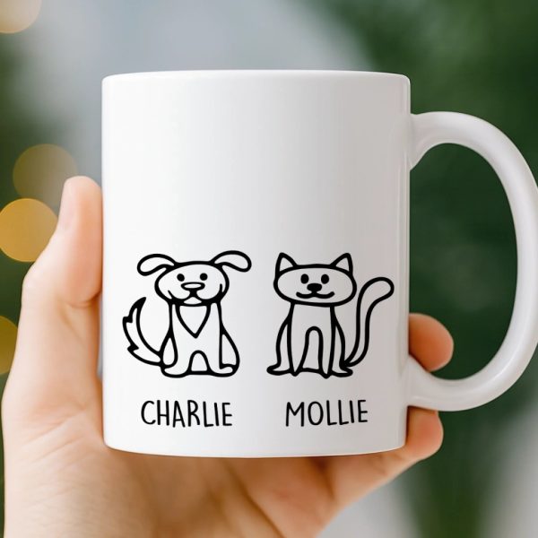 Custom Mug - Personalized Christmas Birthday Gifts For Dog Cat Lovers, Dog Dad And Mom, Cat Owners - Fur Babies, Full Drama Custom Mug - Personalized Christmas Birthday Gifts For Dog Cat Lovers, Dog Dad And Mom, Cat Owners - Fur Babies, Full Drama