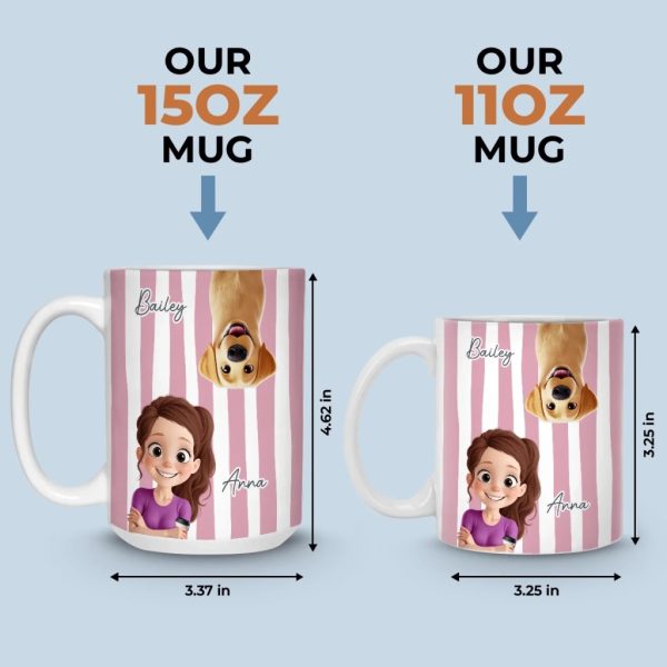 Custom Mug - Personalized Christmas Birthday Gifts For Dog Cat Lovers, Dog Dad And Mom, Cat Owners - Love And Fur Everywhere Custom Mug - Personalized Christmas Birthday Gifts For Dog Cat Lovers, Dog Dad And Mom, Cat Owners - Love And Fur Everywhere