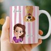 Custom Mug - Personalized Christmas Birthday Gifts For Dog Cat Lovers, Dog Dad And Mom, Cat Owners - Love And Fur Everywhere Custom Mug - Personalized Christmas Birthday Gifts For Dog Cat Lovers, Dog Dad And Mom, Cat Owners - Love And Fur Everywhere