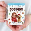 Custom Mug - Personalized Christmas Birthday Gifts For Dog Lovers, Dog Dad And Mom - Proud Dog Mom Energy Custom Mug - Personalized Christmas Birthday Gifts For Dog Lovers, Dog Dad And Mom - Proud Dog Mom Energy