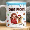 Custom Mug - Personalized Christmas Birthday Gifts For Dog Lovers, Dog Dad And Mom - Proud Dog Mom Energy Custom Mug - Personalized Christmas Birthday Gifts For Dog Lovers, Dog Dad And Mom - Proud Dog Mom Energy