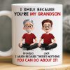 Custom Mug - Personalized Christmas Birthday Gifts For Grandpa, Grandma, Grandson, Granddaughter - Generations Of Warmth Custom Mug - Personalized Christmas Birthday Gifts For Grandpa, Grandma, Grandson, Granddaughter - Generations Of Warmth