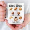 Custom Mug - Personalized Christmas Birthday Gifts For Husband, Coworkers, Friends - A Classy Nut Collection Custom Mug - Personalized Christmas Birthday Gifts For Husband, Coworkers, Friends - A Classy Nut Collection