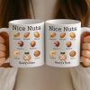 Custom Mug - Personalized Christmas Birthday Gifts For Husband, Coworkers, Friends - A Classy Nut Collection Custom Mug - Personalized Christmas Birthday Gifts For Husband, Coworkers, Friends - A Classy Nut Collection