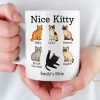 Custom Mug - Personalized Christmas Birthday Gifts For Wife, Coworkers, Friends - Purrfection Comes In Many Forms Custom Mug - Personalized Christmas Birthday Gifts For Wife, Coworkers, Friends - Purrfection Comes In Many Forms