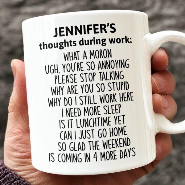 Custom Mug - Personalized Christmas Funny Gifts For Best Friends, Family, Coworker, Work Bestie - Dead Inside, Sparkling Outside Custom Mug - Personalized Christmas Funny Gifts For Best Friends, Family, Coworker, Work Bestie - Dead Inside, Sparkling Outside