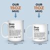 Custom Mug - Personalized Christmas Retirement Gifts For Best Friends, Family, Coworker, Work Bestie - Boss Moves Only Custom Mug - Personalized Christmas Retirement Gifts For Best Friends, Family, Coworker, Work Bestie - Boss Moves Only