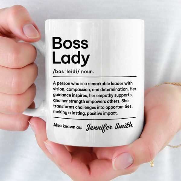 Custom Mug - Personalized Christmas Retirement Gifts For Best Friends, Family, Coworker, Work Bestie - Boss Moves Only Custom Mug - Personalized Christmas Retirement Gifts For Best Friends, Family, Coworker, Work Bestie - Boss Moves Only