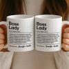 Custom Mug - Personalized Christmas Retirement Gifts For Best Friends, Family, Coworker, Work Bestie - Boss Moves Only Custom Mug - Personalized Christmas Retirement Gifts For Best Friends, Family, Coworker, Work Bestie - Boss Moves Only