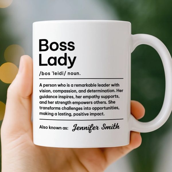 Custom Mug - Personalized Christmas Retirement Gifts For Best Friends, Family, Coworker, Work Bestie - Boss Moves Only Custom Mug - Personalized Christmas Retirement Gifts For Best Friends, Family, Coworker, Work Bestie - Boss Moves Only