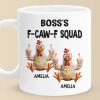 Custom Mug - Personalized Funny Gifts For Best Friends, Coworker, Work Bestie - Cluck If You Love Your Coworkers Custom Mug - Personalized Funny Gifts For Best Friends, Coworker, Work Bestie - Cluck If You Love Your Coworkers