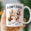 Custom Mug - Personalized Funny Gifts For Best Friends, Coworker, Work Bestie - Feather Gang In Action Custom Mug - Personalized Funny Gifts For Best Friends, Coworker, Work Bestie - Feather Gang In Action