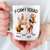 Custom Mug - Personalized Funny Gifts For Best Friends, Coworker, Work Bestie - Feather Gang In Action Custom Mug - Personalized Funny Gifts For Best Friends, Coworker, Work Bestie - Feather Gang In Action