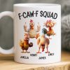 Custom Mug - Personalized Funny Gifts For Best Friends, Coworker, Work Bestie - Feather Gang In Action Custom Mug - Personalized Funny Gifts For Best Friends, Coworker, Work Bestie - Feather Gang In Action