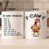 Custom Mug - Personalized Funny Gifts For Best Friends, Family, Coworker, Work Bestie - Professional Overthinker Custom Mug - Personalized Funny Gifts For Best Friends, Family, Coworker, Work Bestie - Professional Overthinker