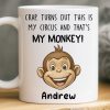 Custom Mug - Personalized Funny Gifts For Coworker, Work Bestie - That Is My Monkey Custom Mug - Personalized Funny Gifts For Coworker, Work Bestie - That Is My Monkey