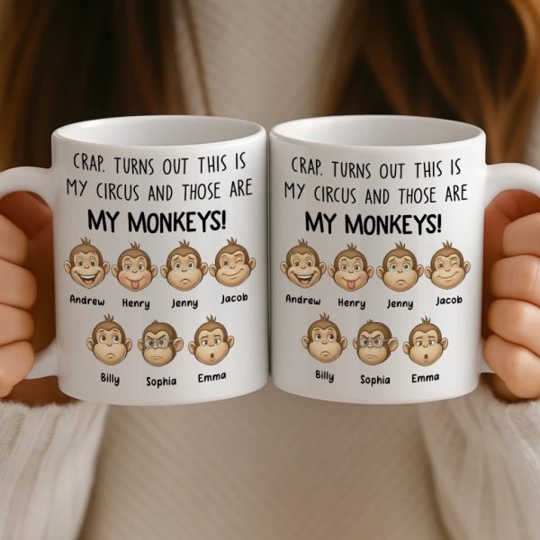 Custom Mug - Personalized Funny Gifts For Coworker, Work Bestie - That Is My Monkey Custom Mug - Personalized Funny Gifts For Coworker, Work Bestie - That Is My Monkey