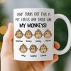 Custom Mug - Personalized Funny Gifts For Coworker, Work Bestie - That Is My Monkey Custom Mug - Personalized Funny Gifts For Coworker, Work Bestie - That Is My Monkey