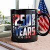 Custom Name 250 Years of American Independence Patriot Black Mug LM32 895149 Custom Name 250 Years of American Independence Patriot Black Mug LM32 895149