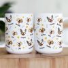 Custom Name Dog Breeds For Dog Mom, Dog Dad, Dog Lovers - Personalized Mug Custom Name Dog Breeds For Dog Mom, Dog Dad, Dog Lovers - Personalized Mug