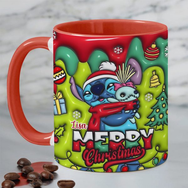 Custom Name Gifts For Movie Fan Accent Mug Christmas 02XQMH110924 Custom Name Gifts For Movie Fan Accent Mug Christmas 02XQMH110924